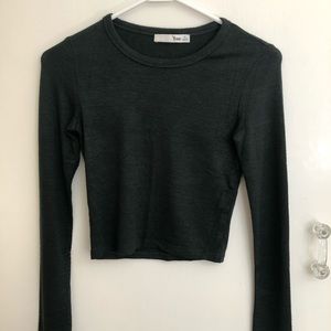 Aritzia Wilfred Free Crop Top